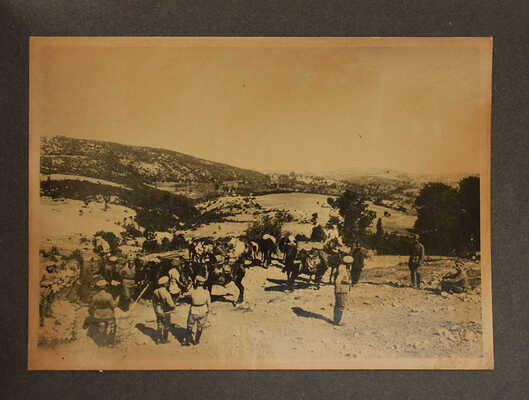 Альбом фотографий времен Первой Мировой войны. Работа с делегацией Четверного союза в Болгарии. [София], 1916.